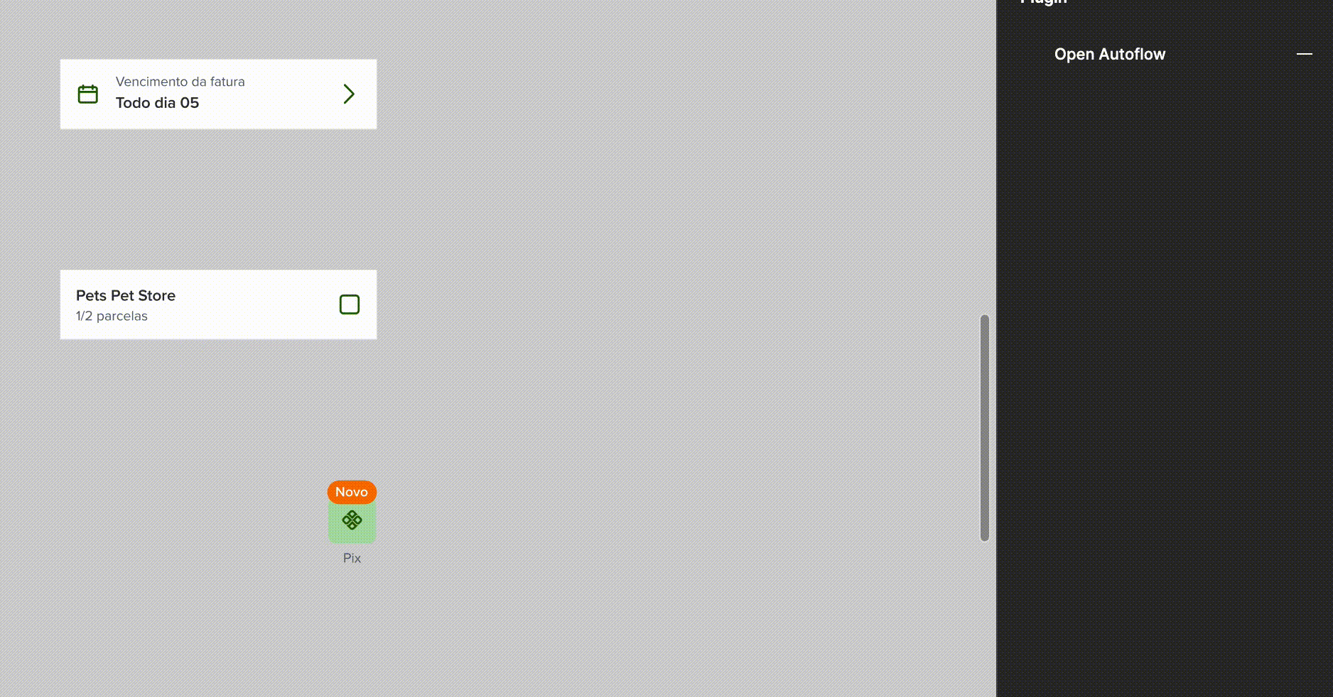 Video com prática de como usar a especificaçãono Figma